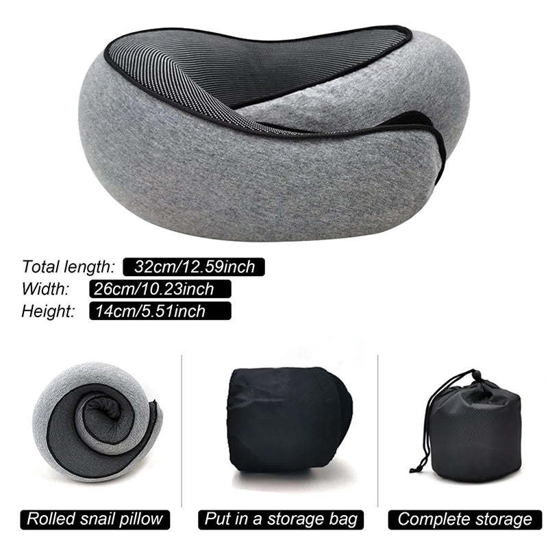 Travel Memory Foam Neck Pillow - Free with any purchase
